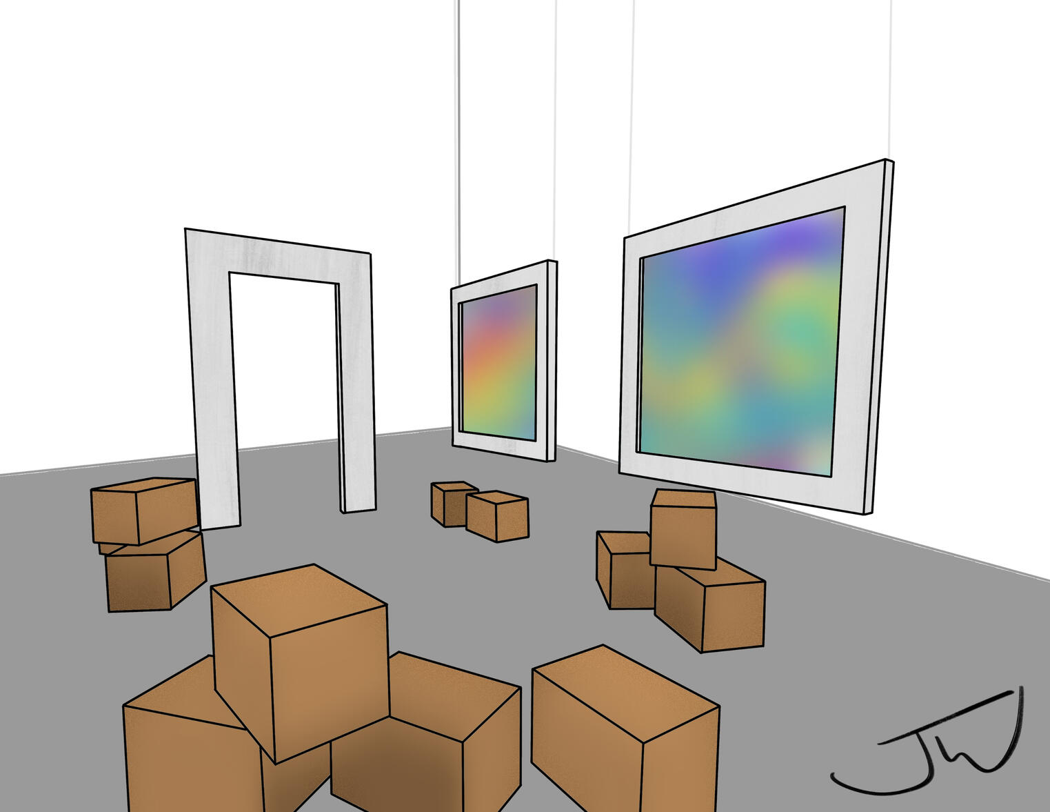 Working Title: 'Home' | Digital Sketch by Jaeden Walton