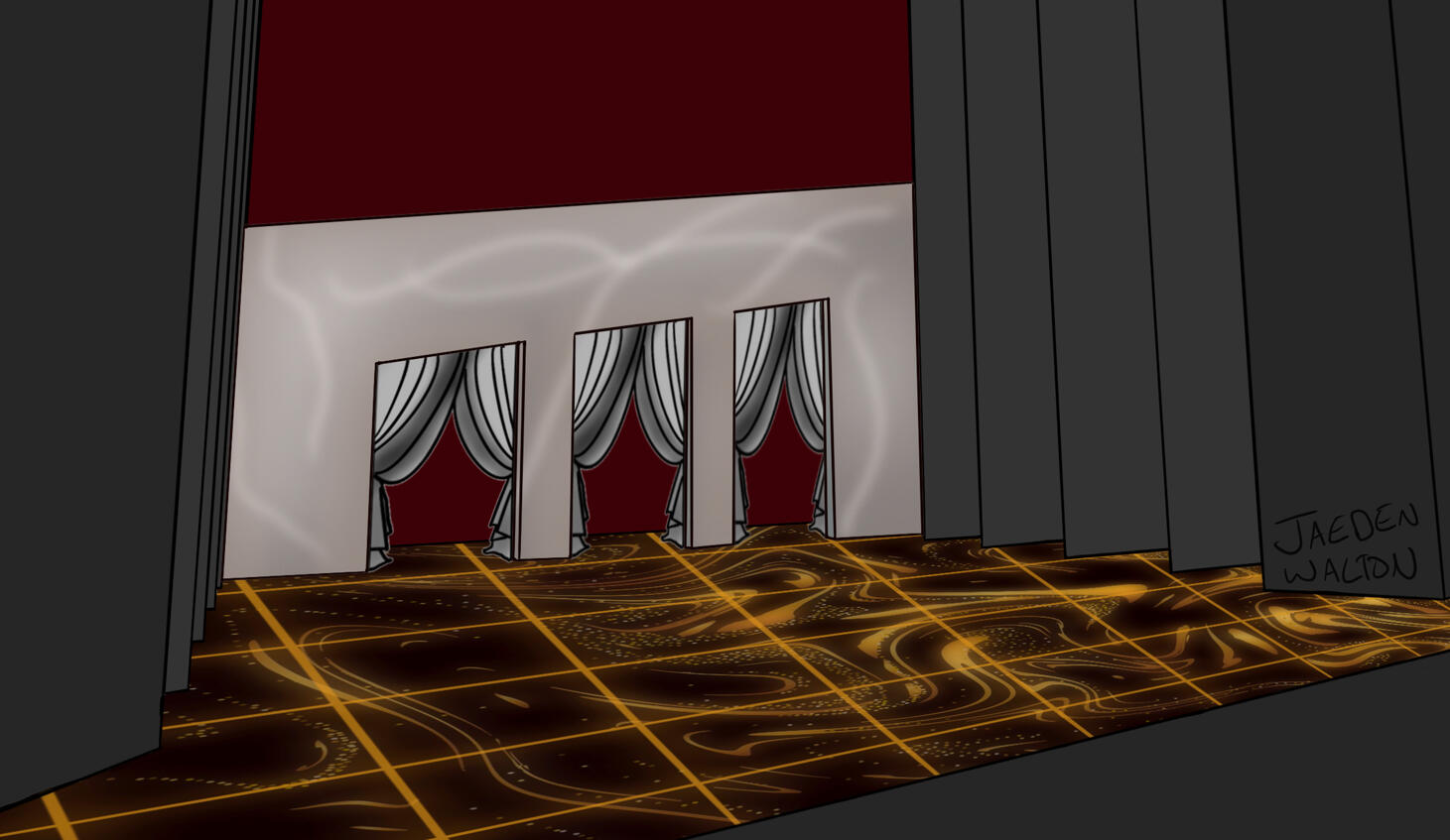 Act I | Digital Sketch by Jaeden Walton