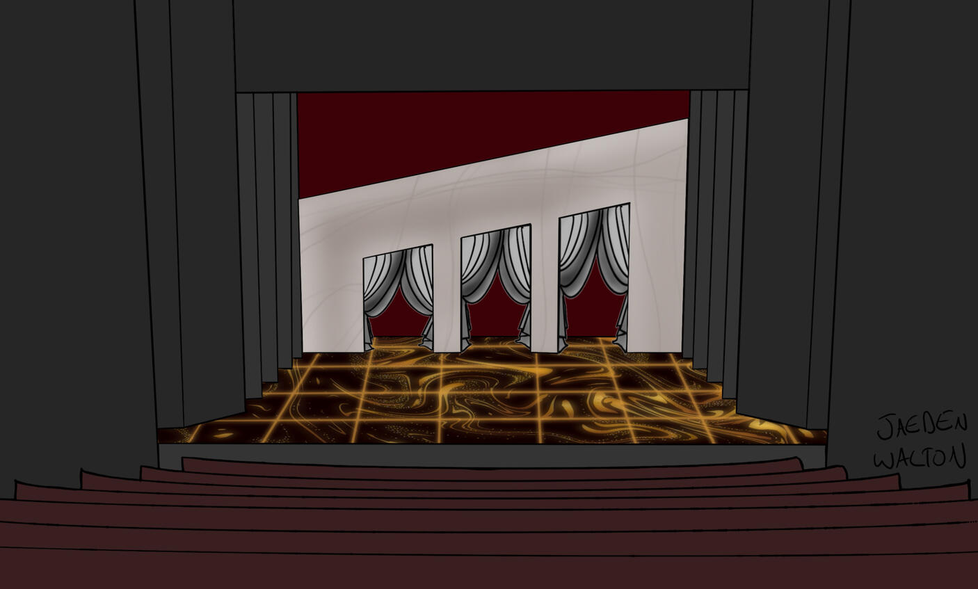 Act I | Digital Sketch by Jaeden Walton